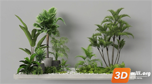Mini Garden Skp Files 